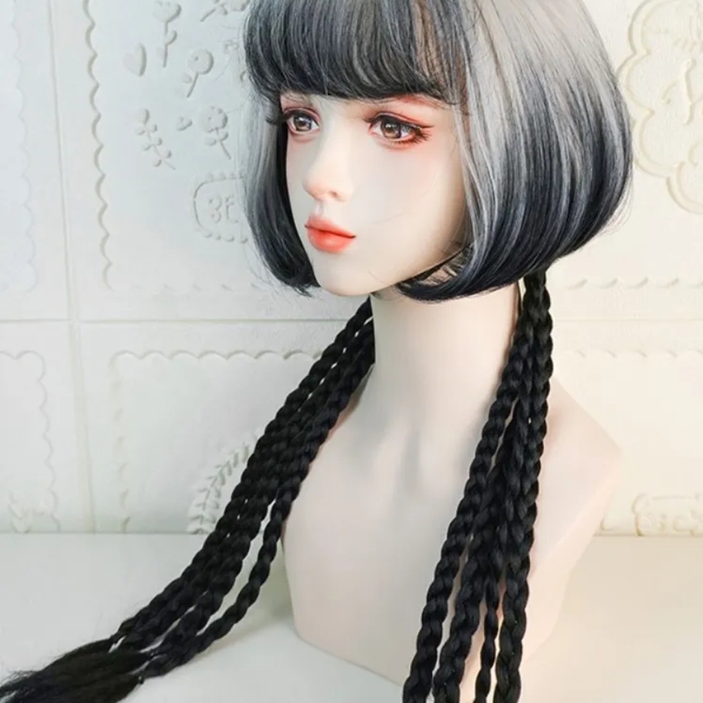 Devil Inspired Rainbow Me Mixed Color Jellyfish Wig And Accessories Set